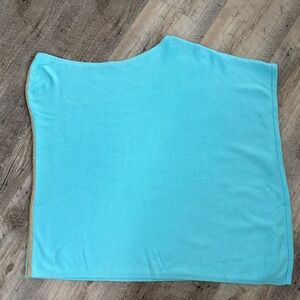 Lilly Pulitzer Aqua Knit Poncho